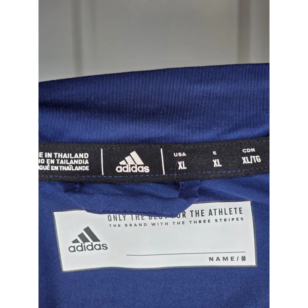 Men's Adidas Blue Short Sleeve Jersey XL